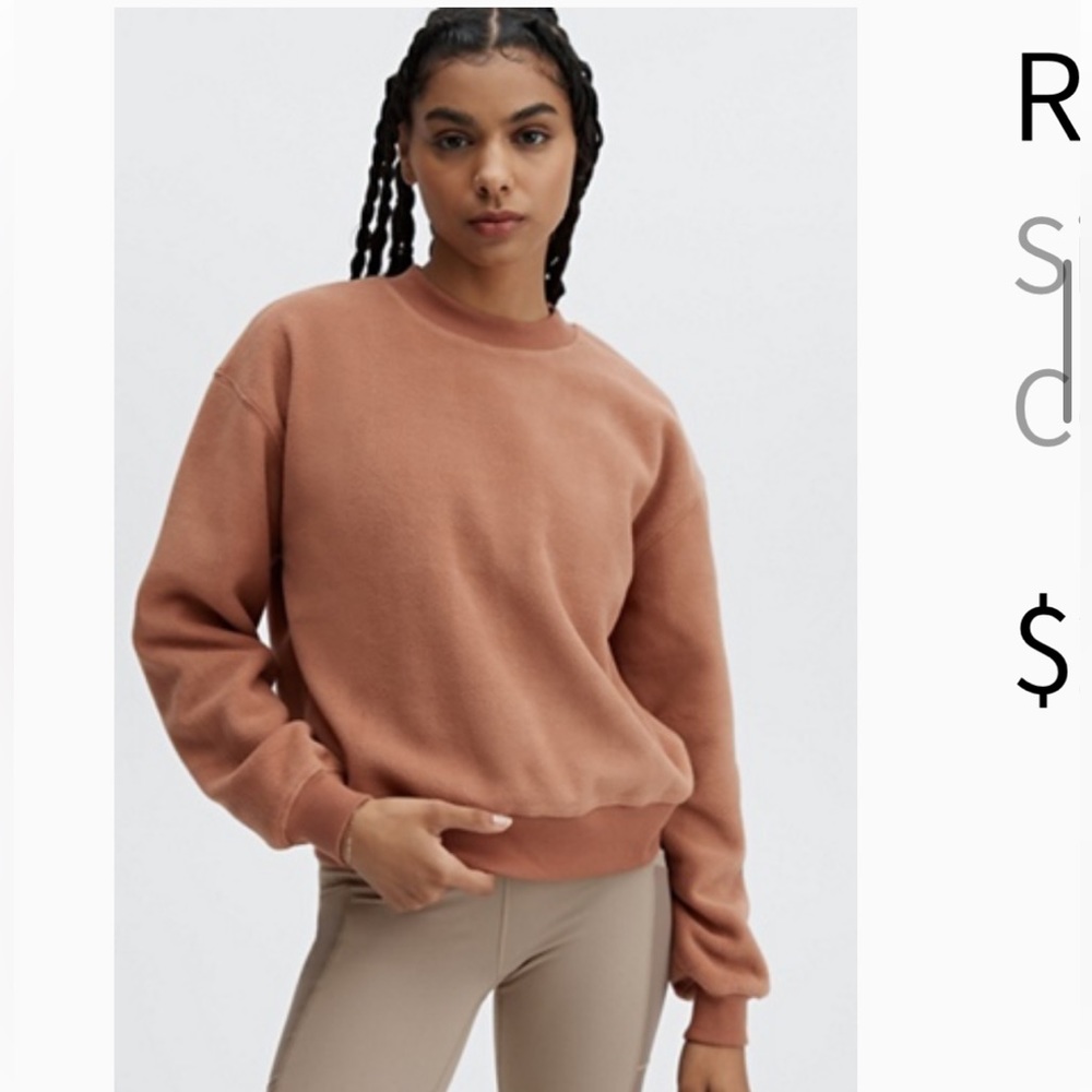 Fabletics fleece crew neck
